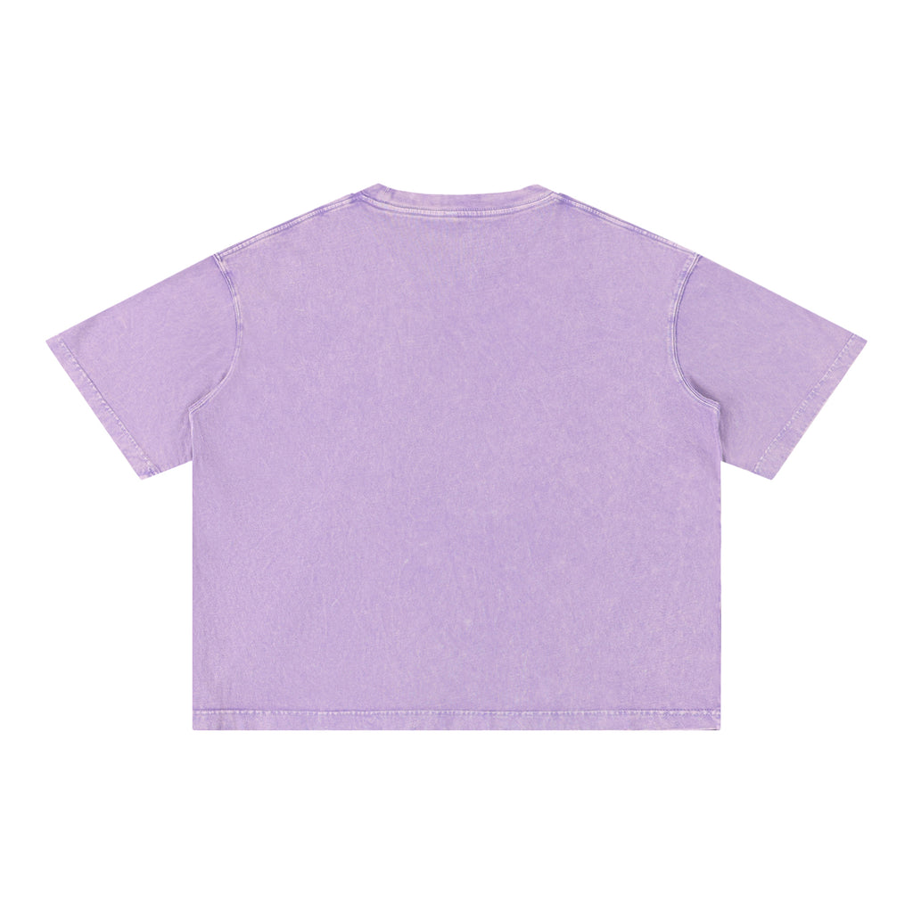 THE ALL Unisex  Mineral Wash Boxy Cotton T-Shirt