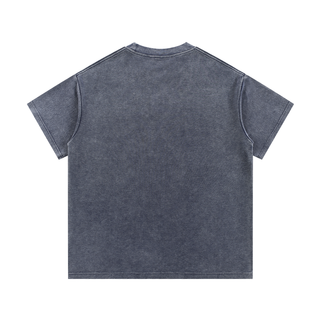 THE ALL Mineral Wash Waffle Knit T-Shirt
