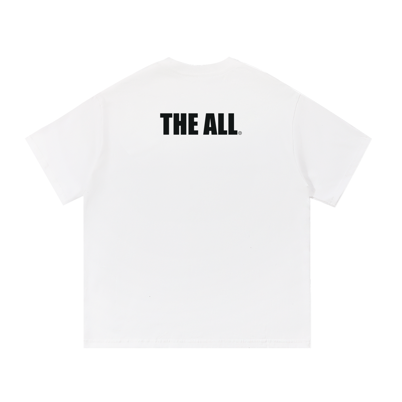 THE ALL Everyday Cotton T-Shirt (print- THE ALL front and back)