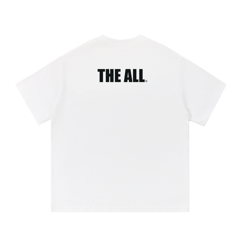 THE ALL Everyday Cotton T-Shirt (print- THE ALL front and back)
