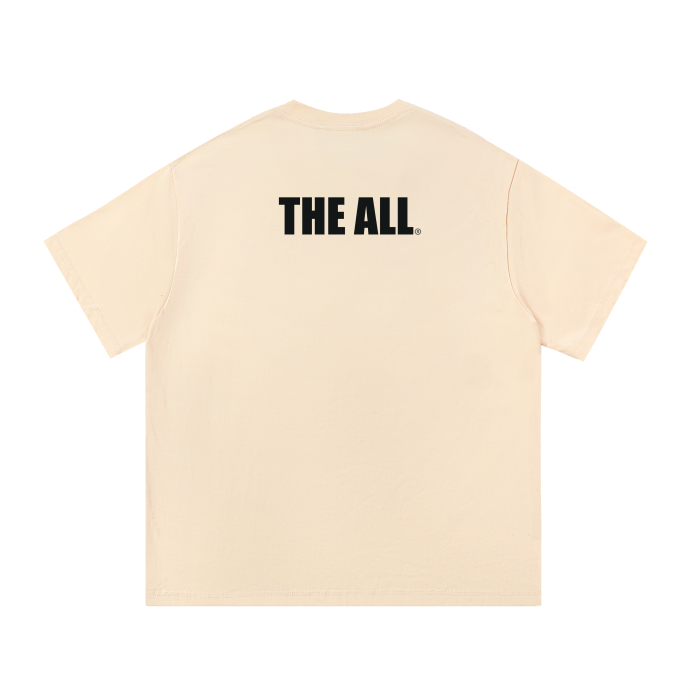THE ALL Everyday Cotton T-Shirt (print- THE ALL front and back)