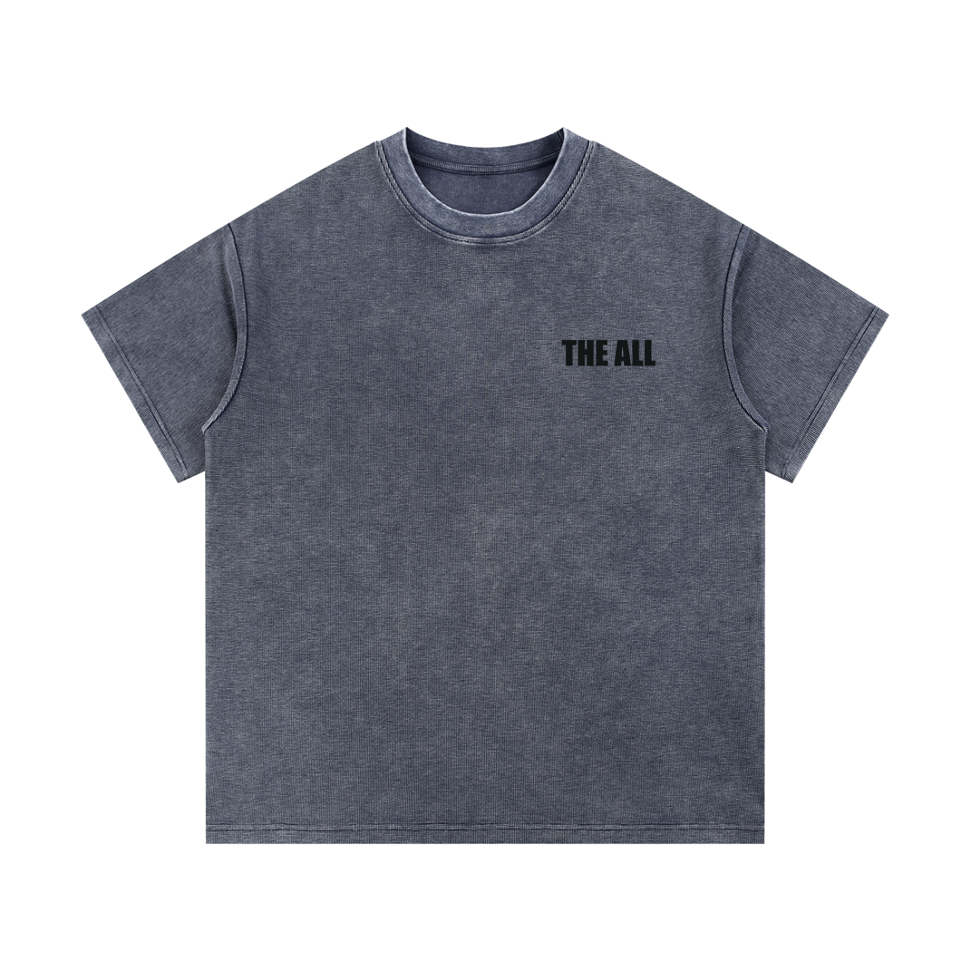 THE ALL Mineral Wash Waffle Knit T-Shirt