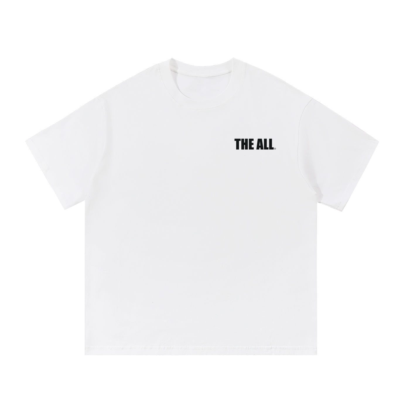 THE ALL Everyday Cotton T-Shirt (print- THE ALL front and back)