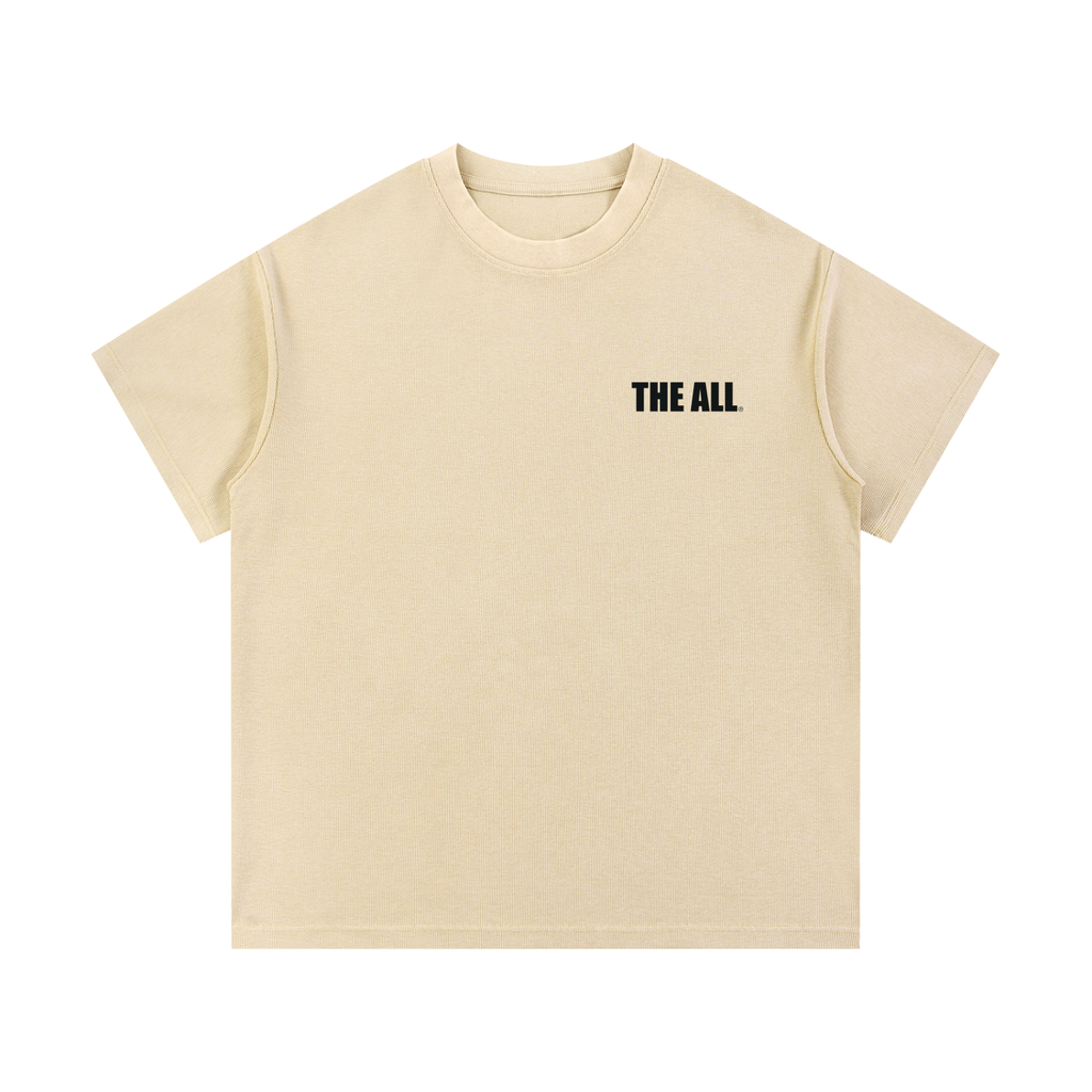 THE ALL Mineral Wash Waffle Knit T-Shirt
