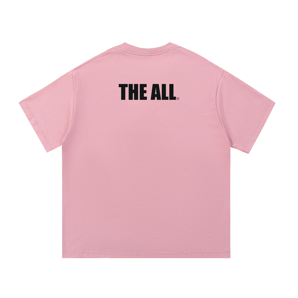 THE ALL Everyday Cotton T-Shirt (print- THE ALL front and back)