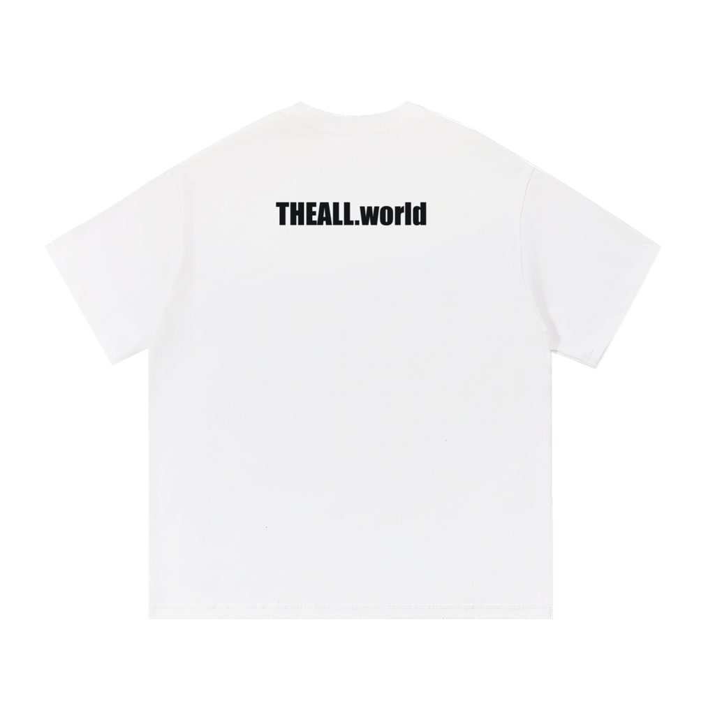 THE ALL Everyday Unisex T-Shirt - (print- THE ALL front and THEALL.world back)