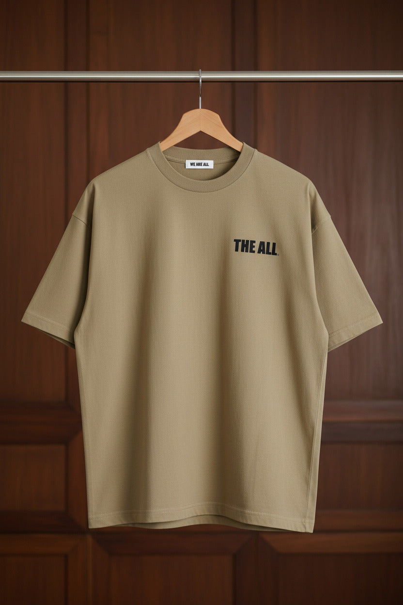 THE ALL Unisex Heavyweight Hand-frayed T-Shirt