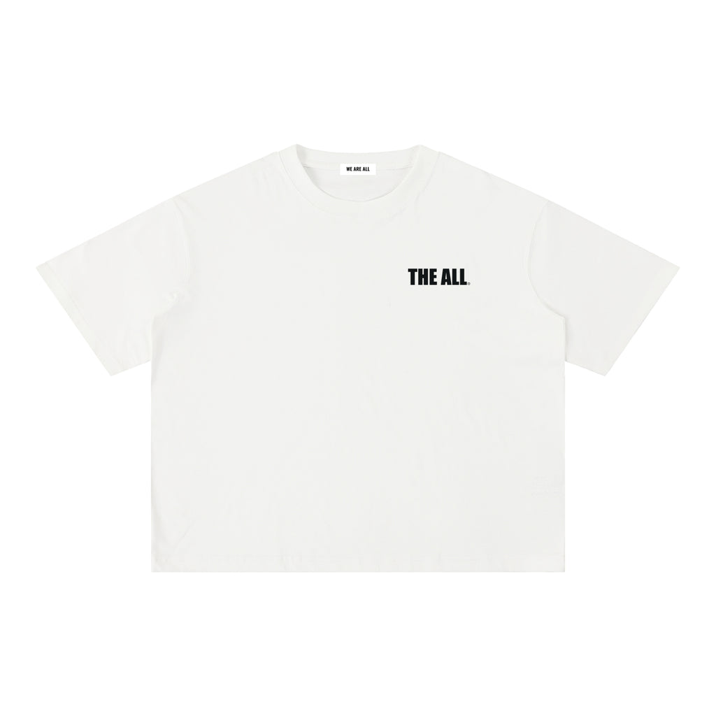 THE ALL Unisex  Mineral Wash Boxy Cotton T-Shirt