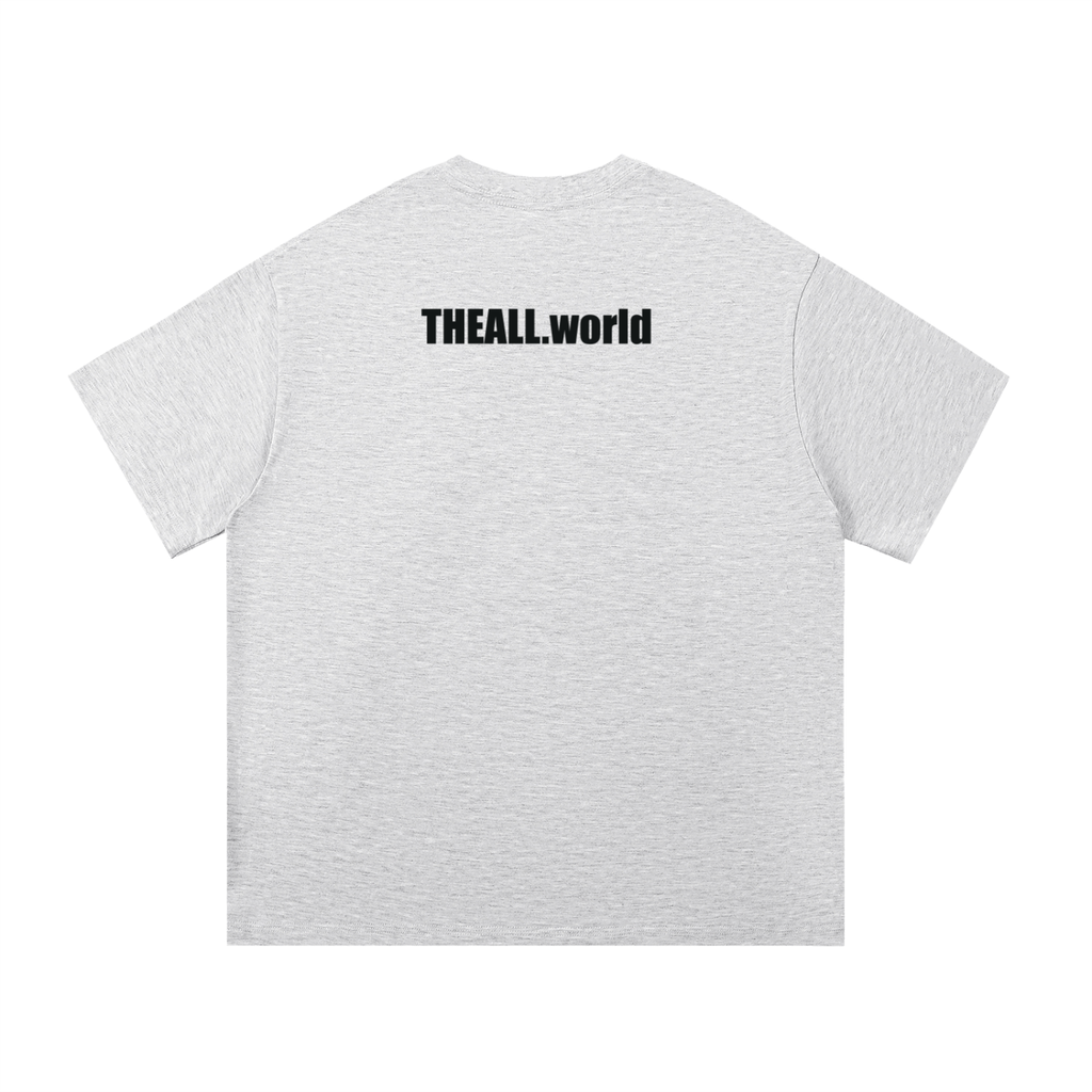 THE ALL Everyday Unisex T-Shirt - (print- THE ALL front and THEALL.world back)