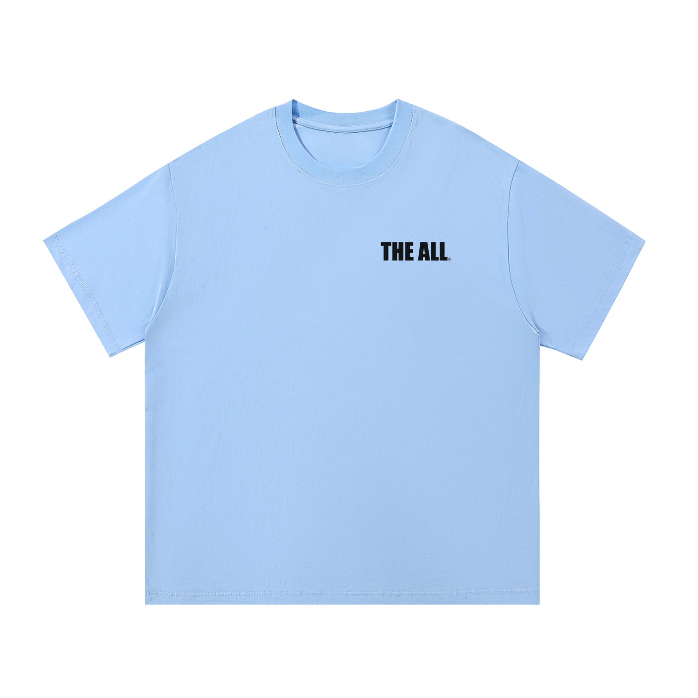 THE ALL Everyday Unisex T-Shirt - (print- THE ALL front and THEALL.world back)