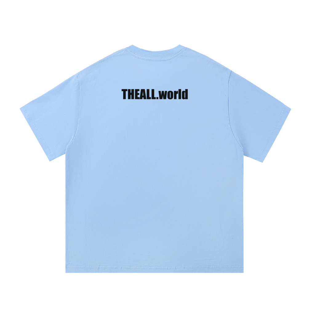 THE ALL Everyday Unisex T-Shirt - (print- THE ALL front and THEALL.world back)