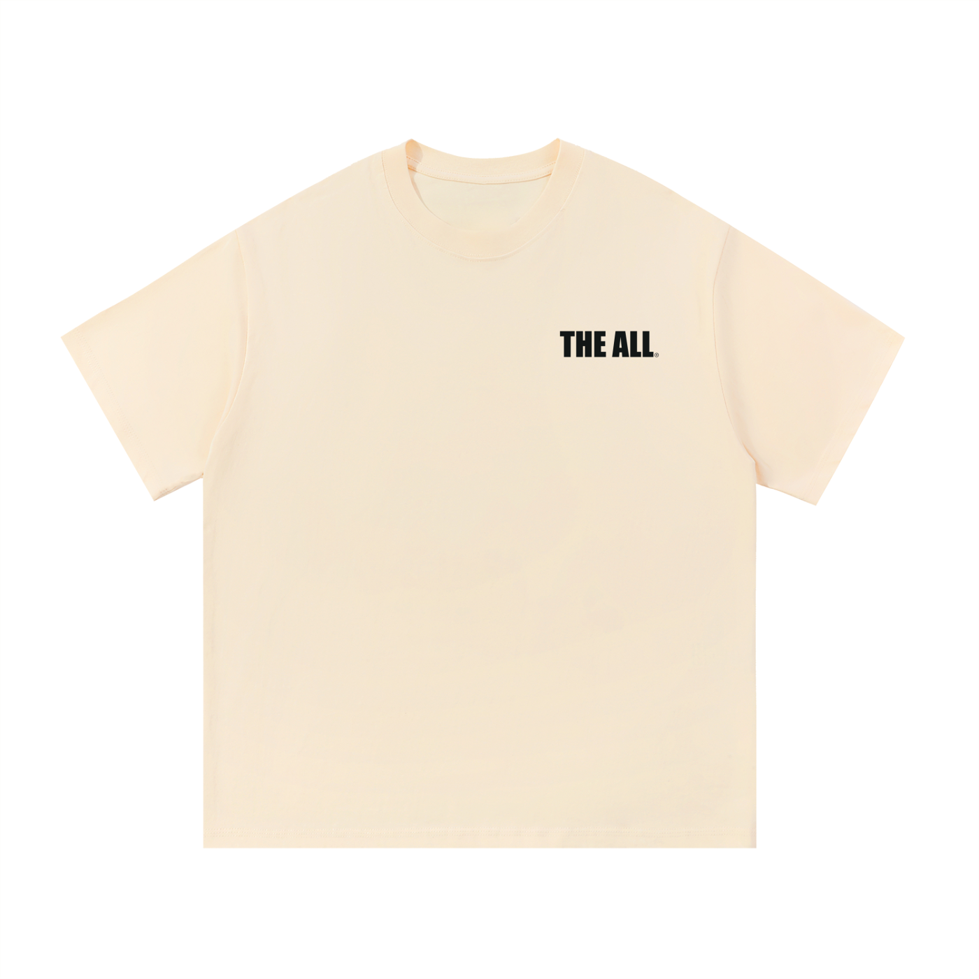 THE ALL Everyday Cotton T-Shirt (print- THE ALL front and back)