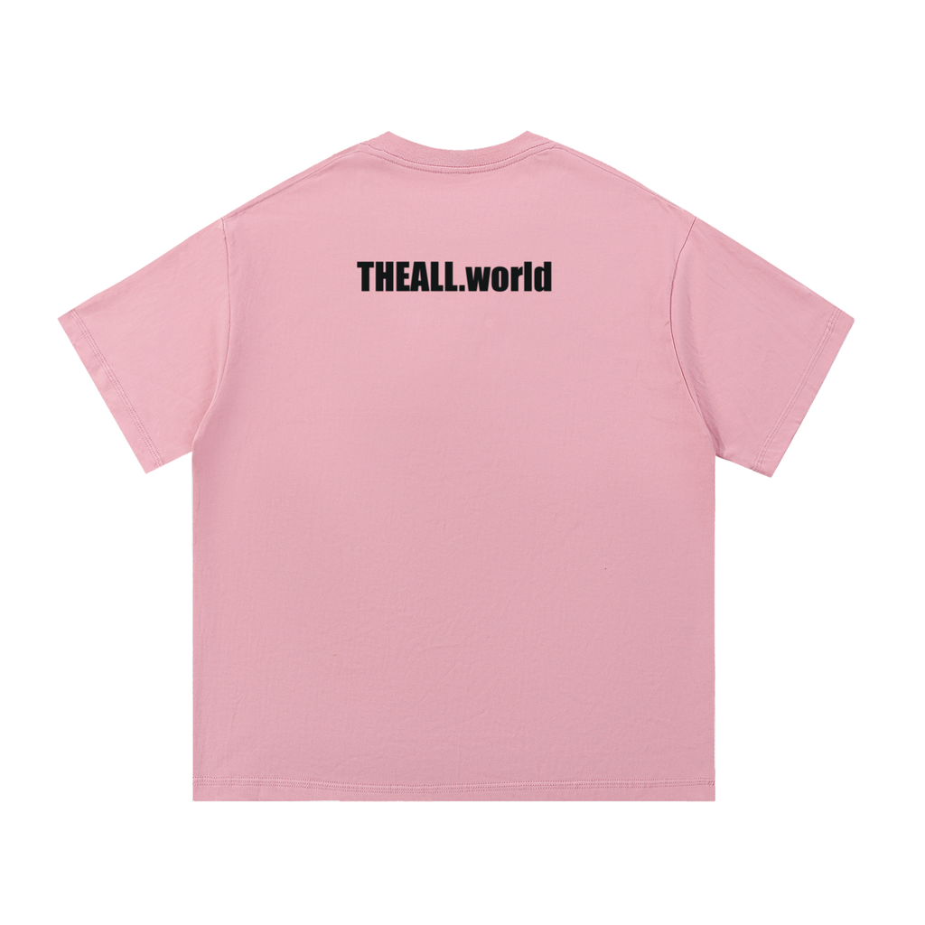 THE ALL Everyday Unisex T-Shirt - (print- THE ALL front and THEALL.world back)